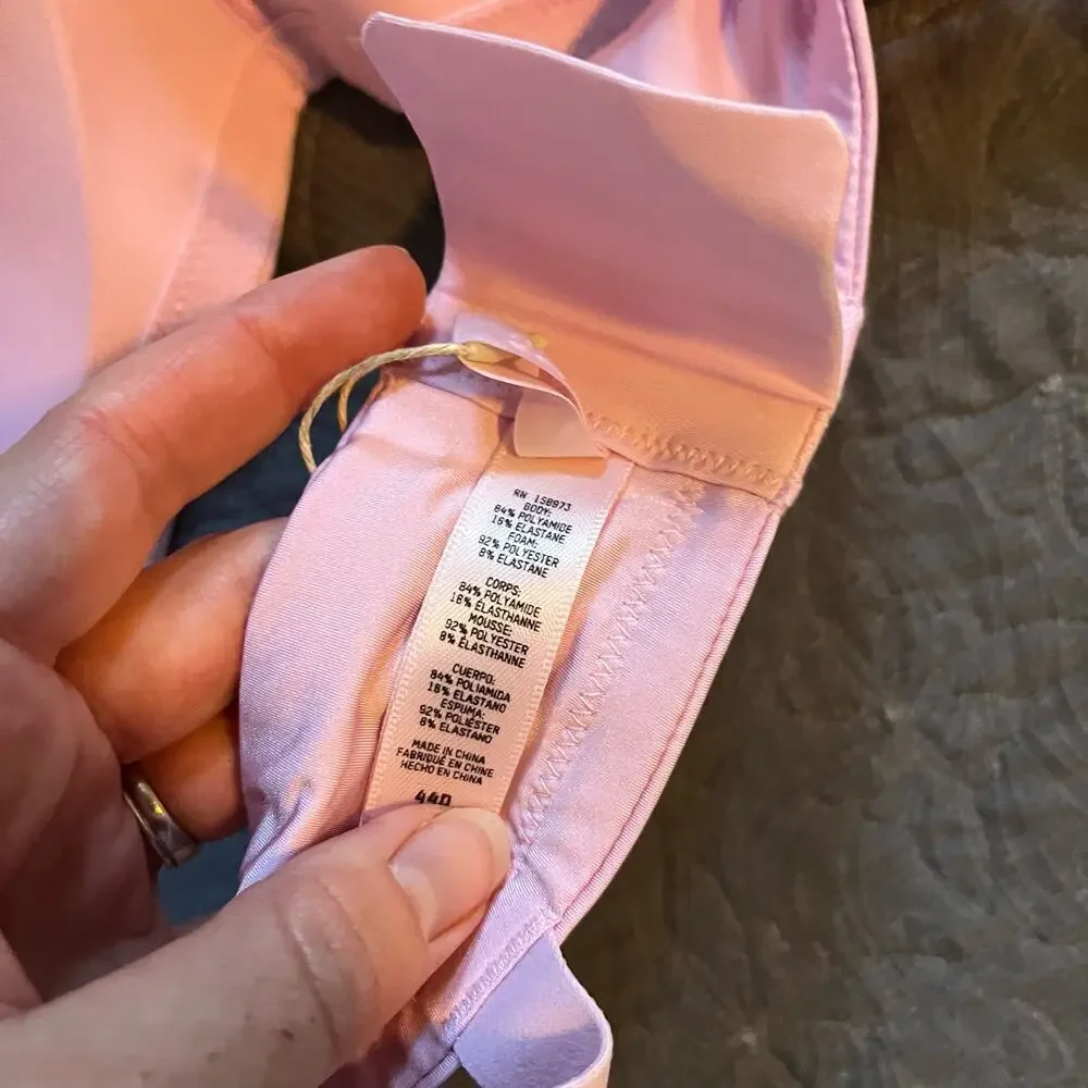 Skims Body Lightly‎ Lined Bra Baby Pink 44D NWT - Picture 5 of 9
